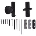 Prosource Door Knob Latch Storm Black 47035-UK-PS